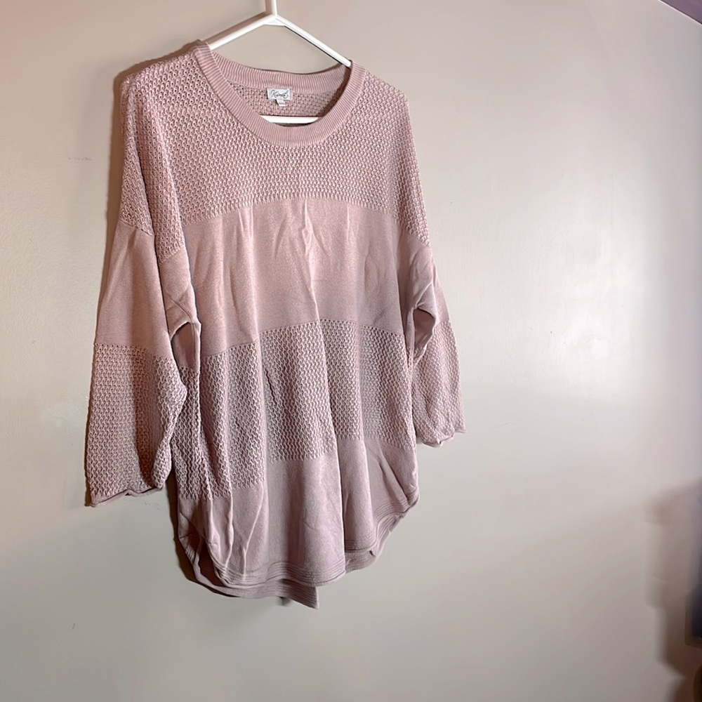 3/4 sleeve sweater